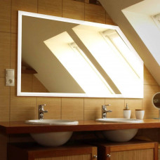 Зеркало горизонтальное с LED подсветкой Бруклин 
